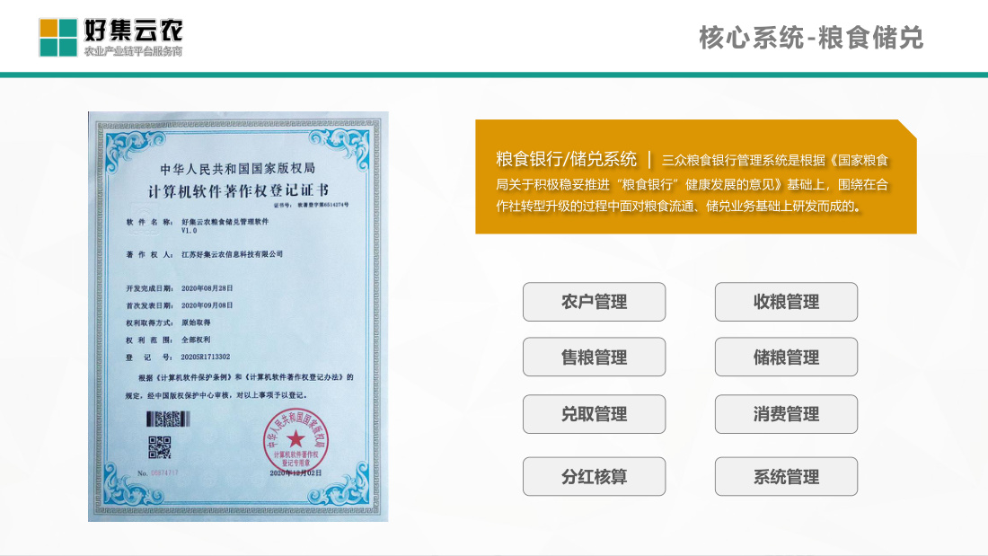 粮食银行/储兑 业务流程